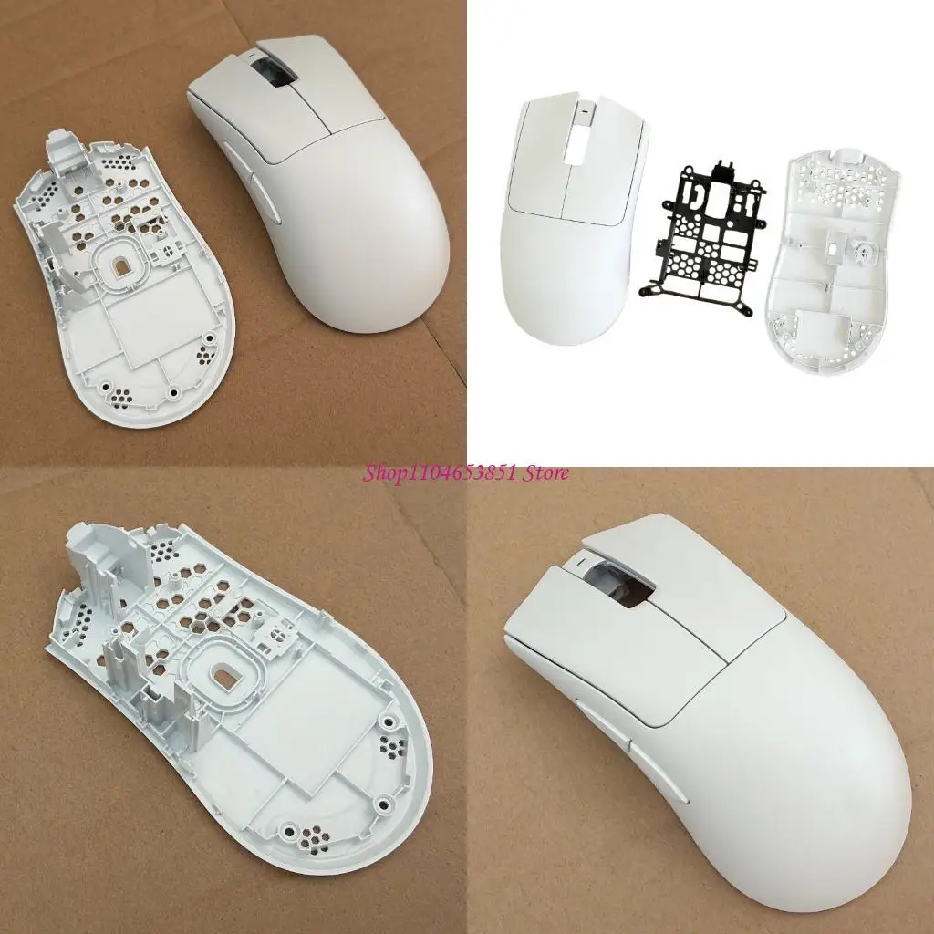 Mouse Shell Middle Frame Bottom Case Set Replacement For Mouse Easy Installation 