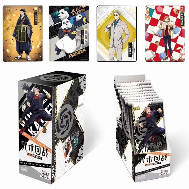 Original Box Hot Sell KAYOU Card Genuine Jujutsu Kaisen Anime Character Fashionable Collection Toy Itadori Yuji Satoru Gojo Gift