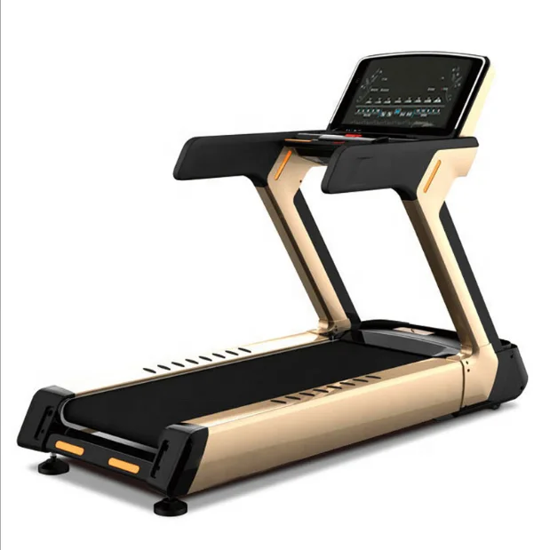 2022 Gym Fitness Equipment Commercial Running Machine Motorized Manual  21.5 Inch LED Screen  Treadmill Machine