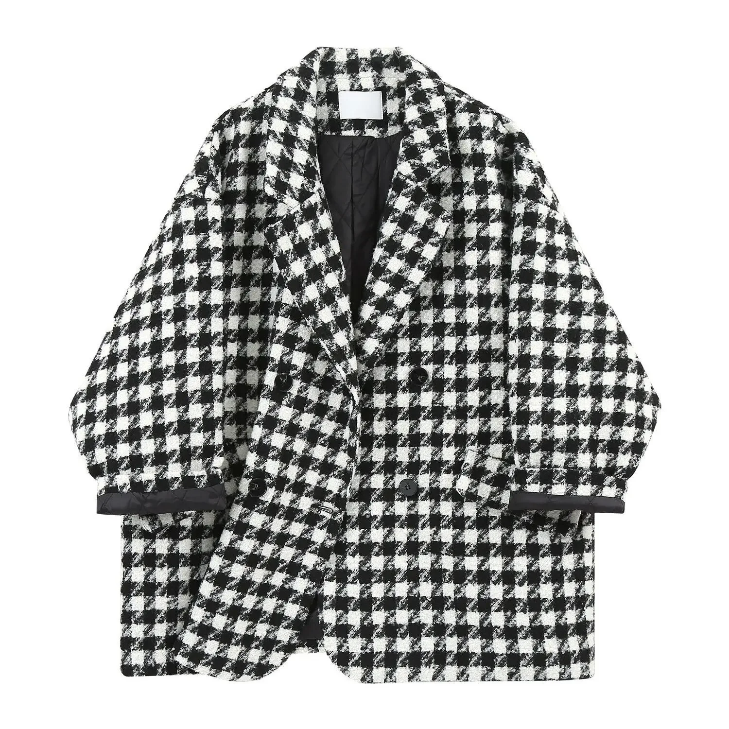 

2024 new plaid jacket with loose long sleeves jackets veste femme women clothing coat women harajuku