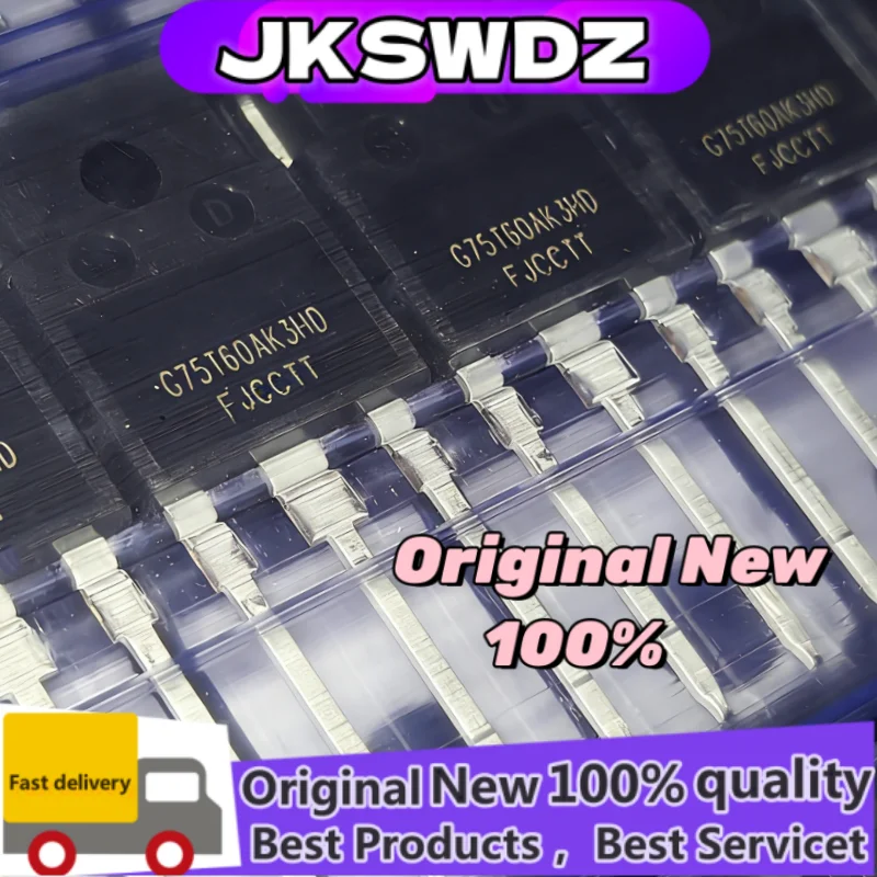 

new Original 10-30piezas, CRG, G30T60AK3HD, G40T60AK3HD, G50T60AK3HD, G60T60AK3HD, G75T60AK3HD, 40T60 50T60 75T60Transistor IGBT