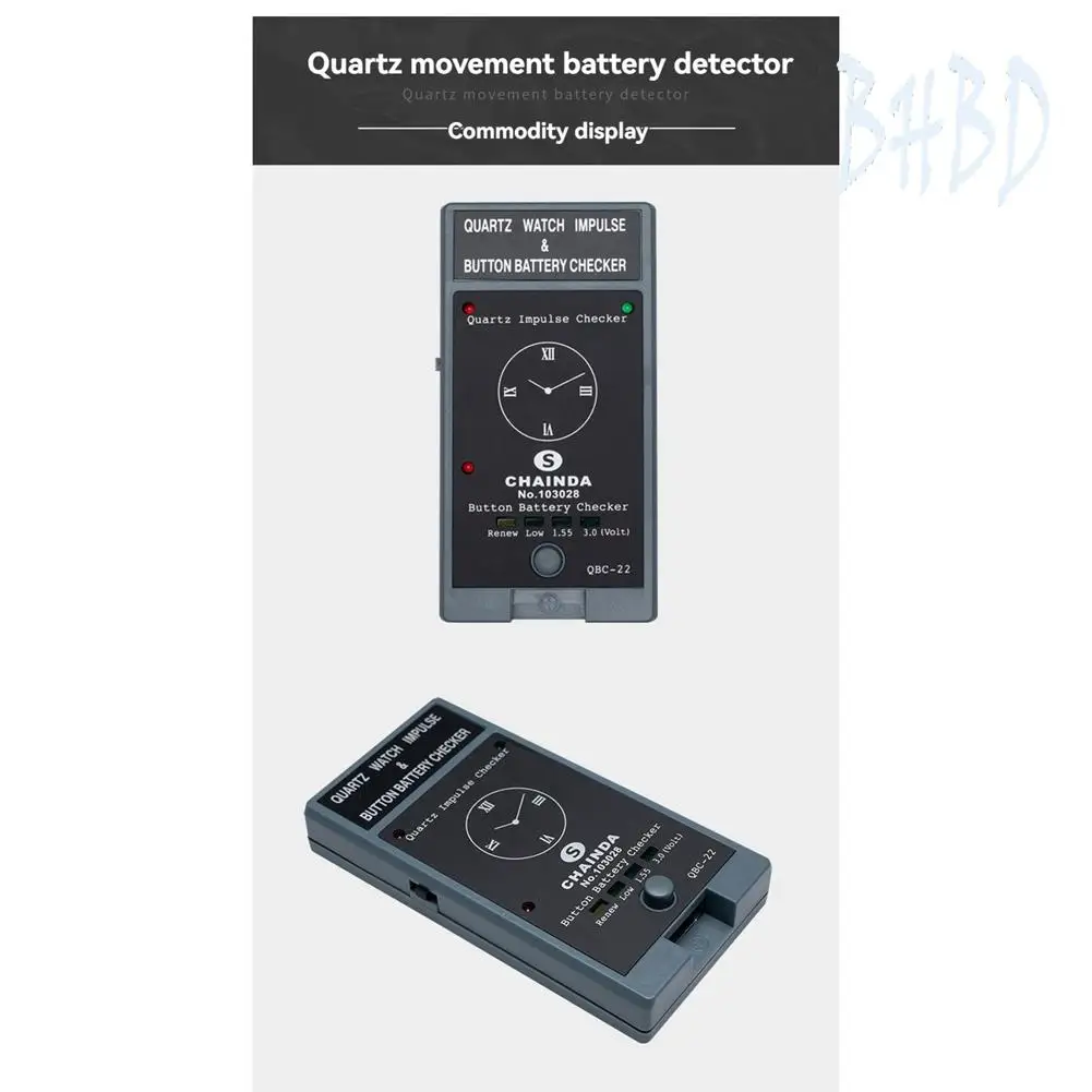 

BHBD-Кварцевый механизм, тестер для часов, кнопка, тестер батареи, кварцевые часы, импульсный детектор, инструмент для ремонта часов