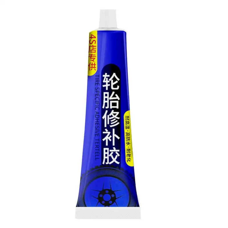 Cars Seal Tire Repair Glue Tire Nail Scratch Repair Seal Fast Curing 30ml Glue Liquid Adhesive Instant Bond Portable Tyre