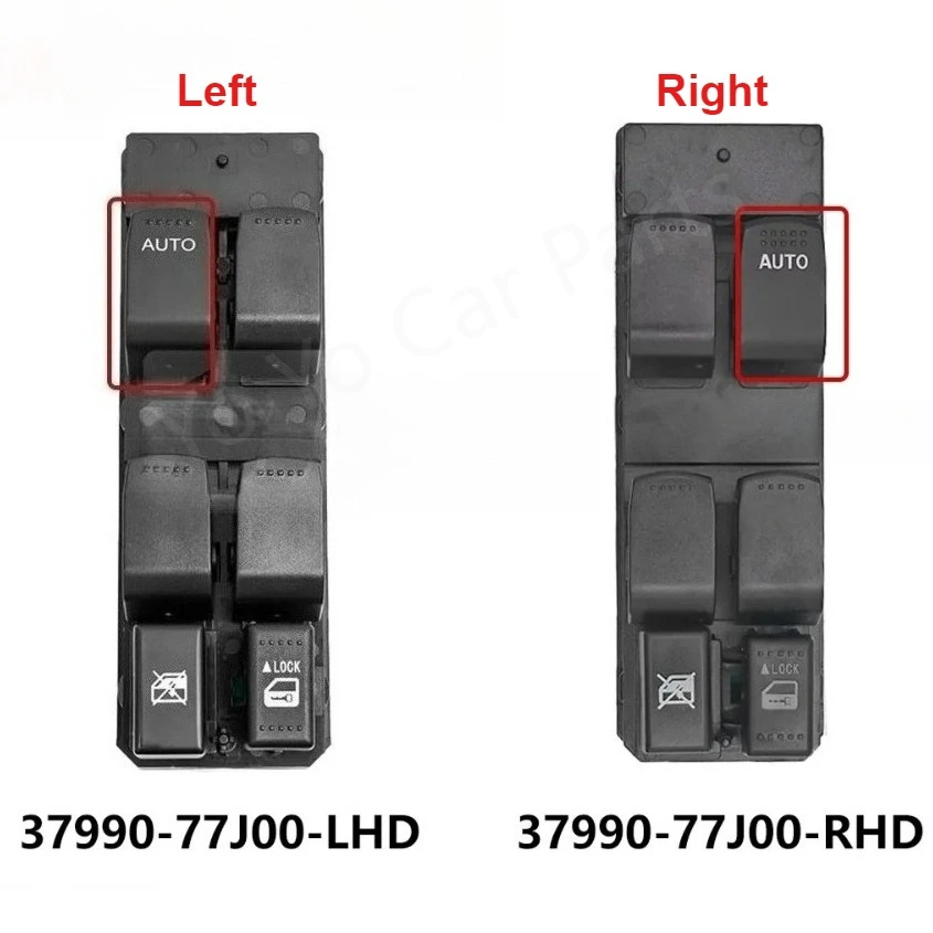 37990-77J00 LHD RHD Power Master Window Switch Button For Suzuki SX4 Swift New Alto Grand Vitara Car  Accessories