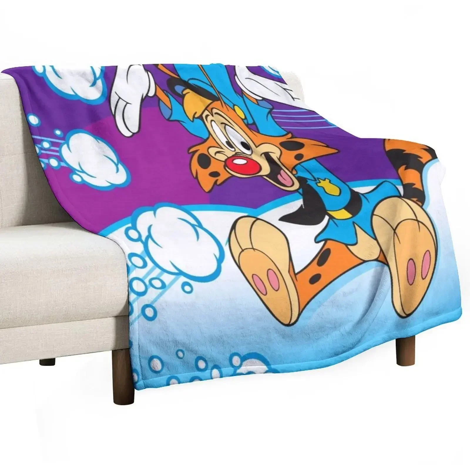 

Bonkers Funny Gift For Fans bonkers cartoon Throw Blanket Beach Shaggy Blankets