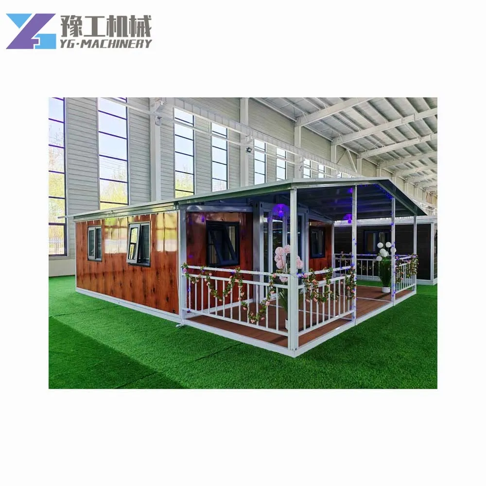 YG Low Cost Luxury Double Wing Folding Prefabricated Container House for Daily Life Expandable Mobile House