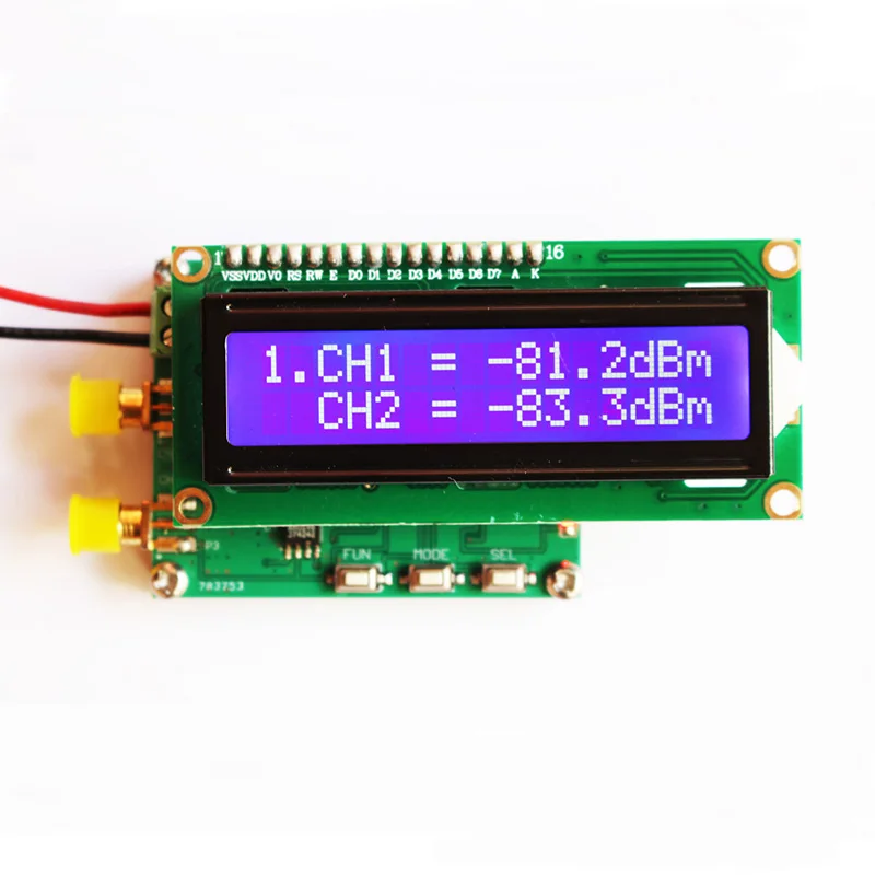 50Hz To 500 MHz  Dual-Channel RF Power Meter