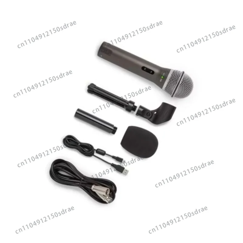 Micrófono Dinámico USB Portátil Samson Q2U 100% Original con XLR y USB I/O de Alta Calidad