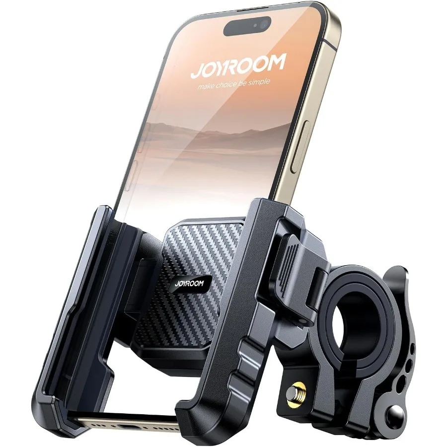 

Motorcycle Bike Phone Holder Mount for iPhone S 4.7''7'' Smartphones NonBlocking Camera Design SiliconeWrapped Handleba