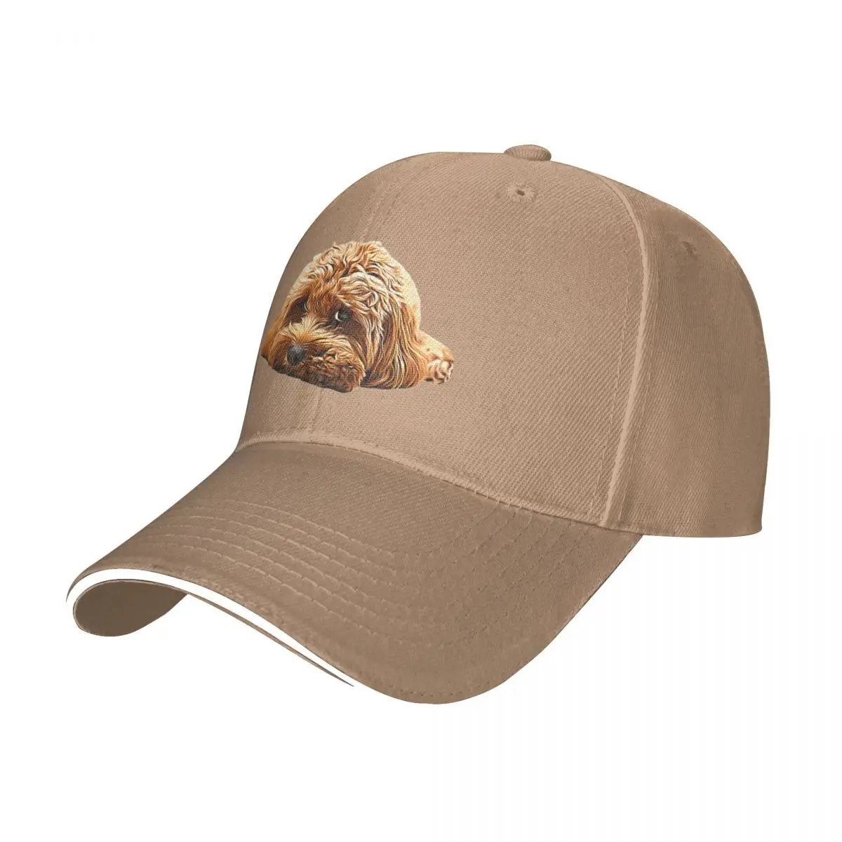 Cavapoo Cavoodle Cockerpoo Puppy Designer Dog Poodle Mix Bucket Hat Baseball Cap Bobble hat luxury woman cap Men's