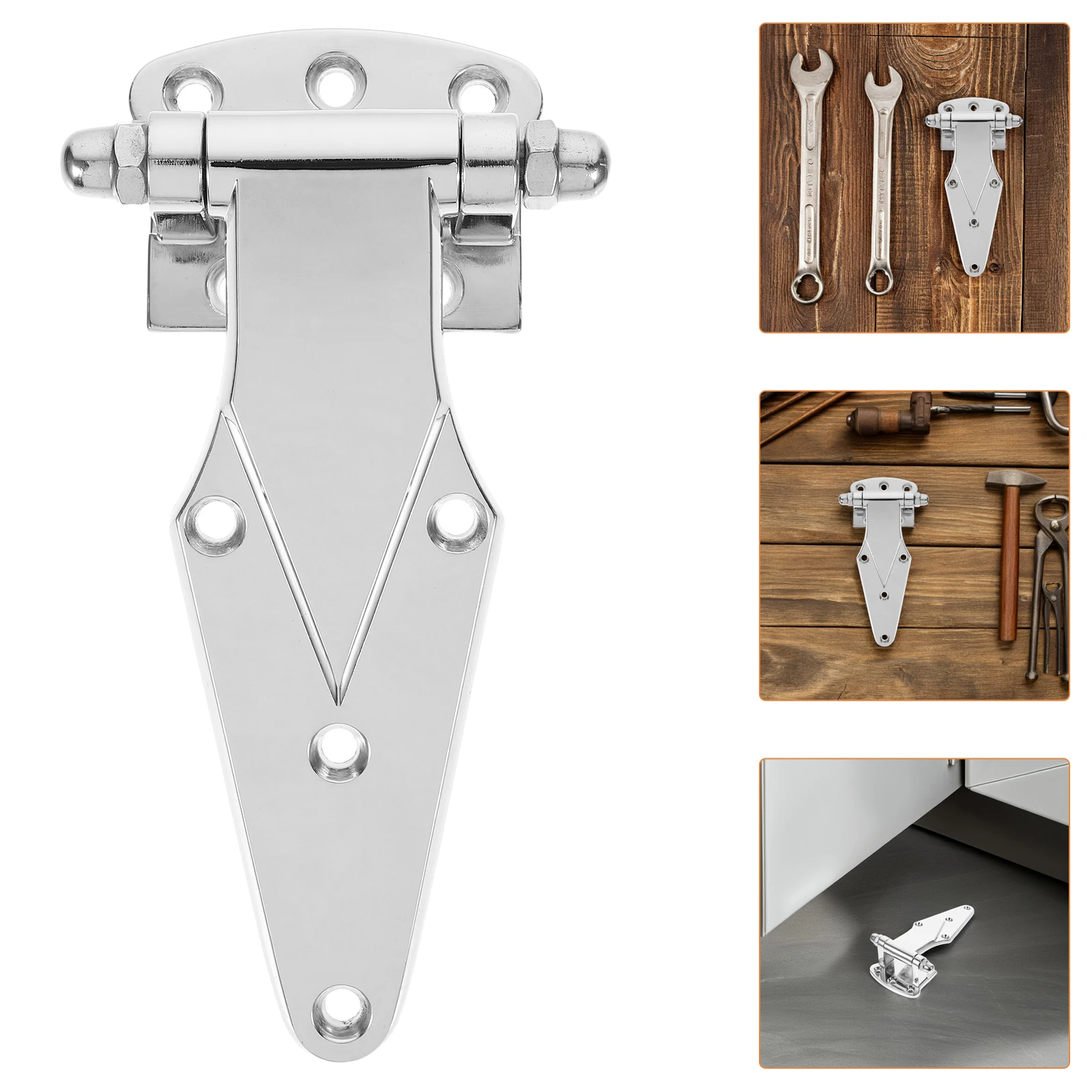

Sturdy Zinc Alloy Freezer Door Replacement Heavy Duty Refrigeration House Hinge Compact Design Easy Installation Durable