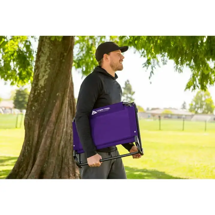 Ozark Trail Stadium Seat Purple