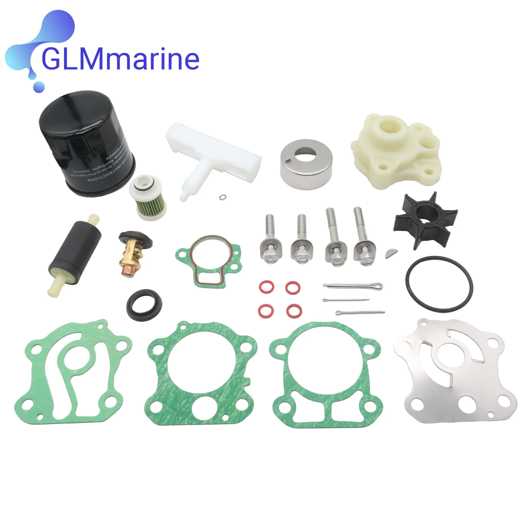 Outboard Maintenance Kit For FT50G 50J 60D 60G Yamaha 4-Stroke 50 60HP Outboard Motors Impeller Kit 63D-W0078-01