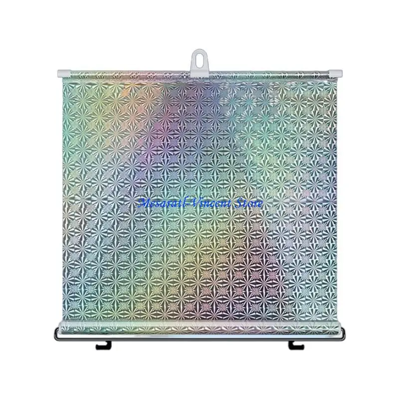 A70F Retractable Sun Shade Suction Cup Window Blind Sun Curtain for Car & Home Use