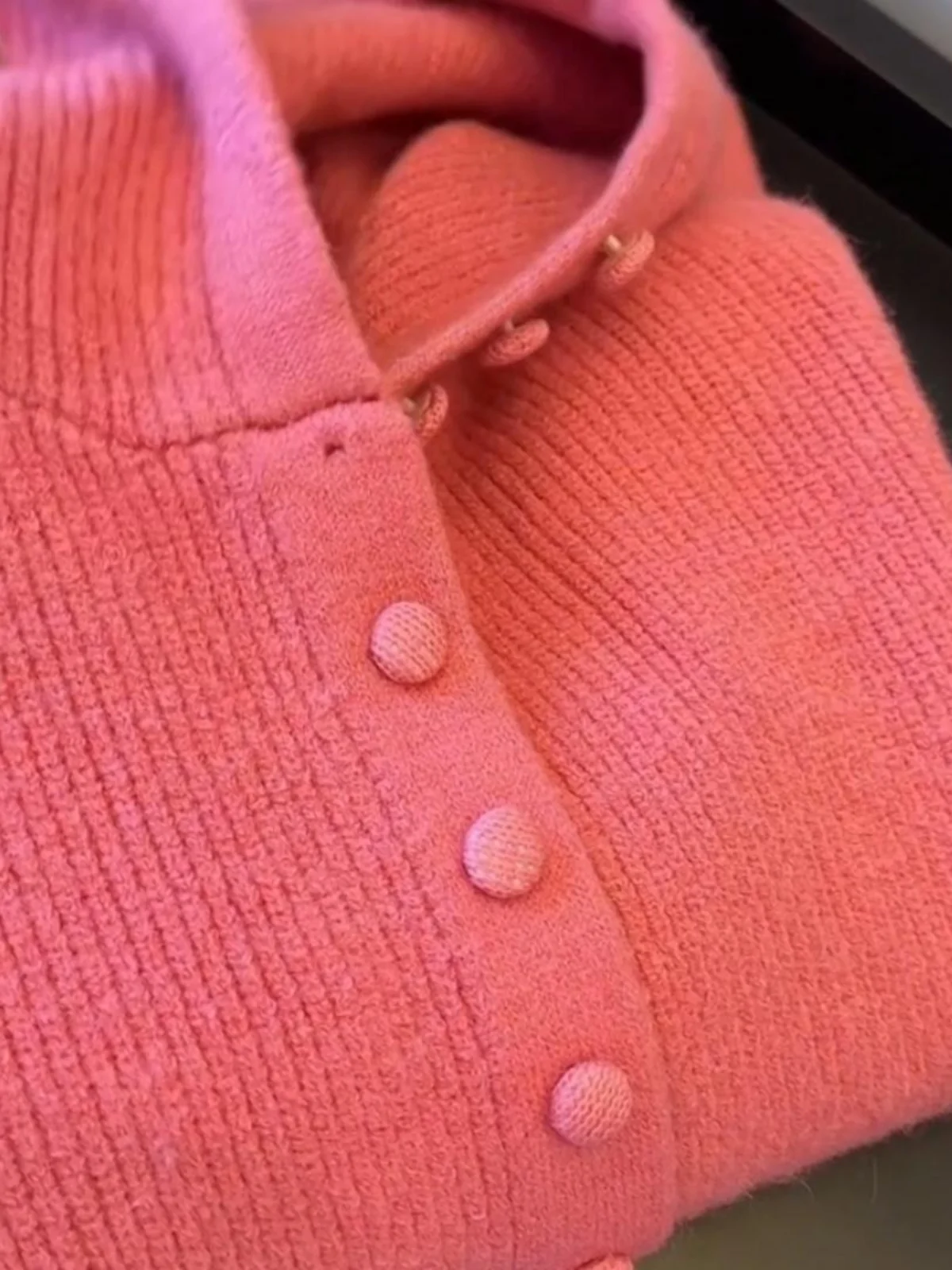 Fashion Single-breasted Loose cardigan Jackets Autumn Winter Hooded Sweater Women's Temperament Soft Knitted Sweaters