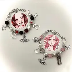 nana and hachi beaded bracelet y2k Handmade jewelry