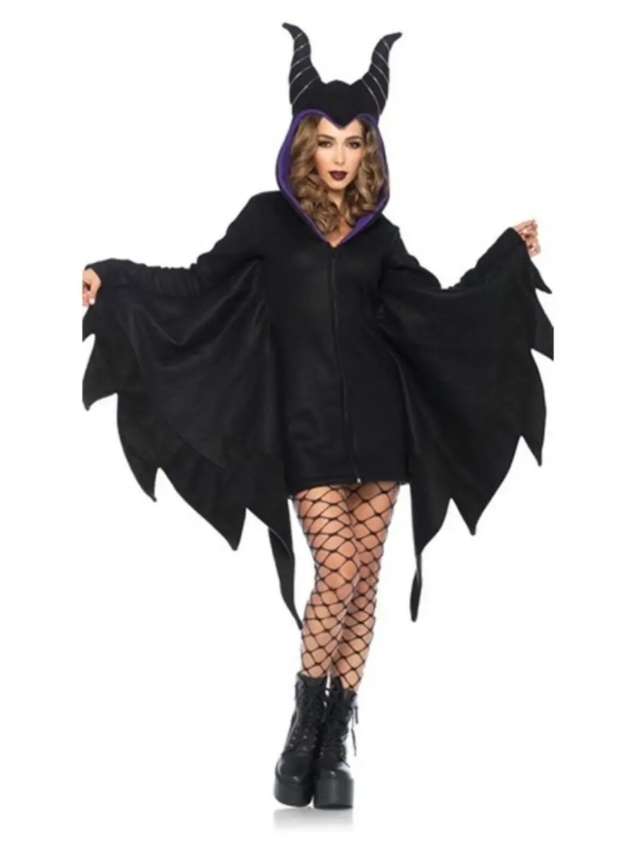 ชุดค้างคาวโลวีน ชุดปีศาจ ชุดแม่มด ชุดแปลงร่าง ผ้าโพลีเอสเตอร์ ไม่มีแบรนด์ ไม่ใช่สินค้าที่จดทะเบียนเครื่องหมายการค้า