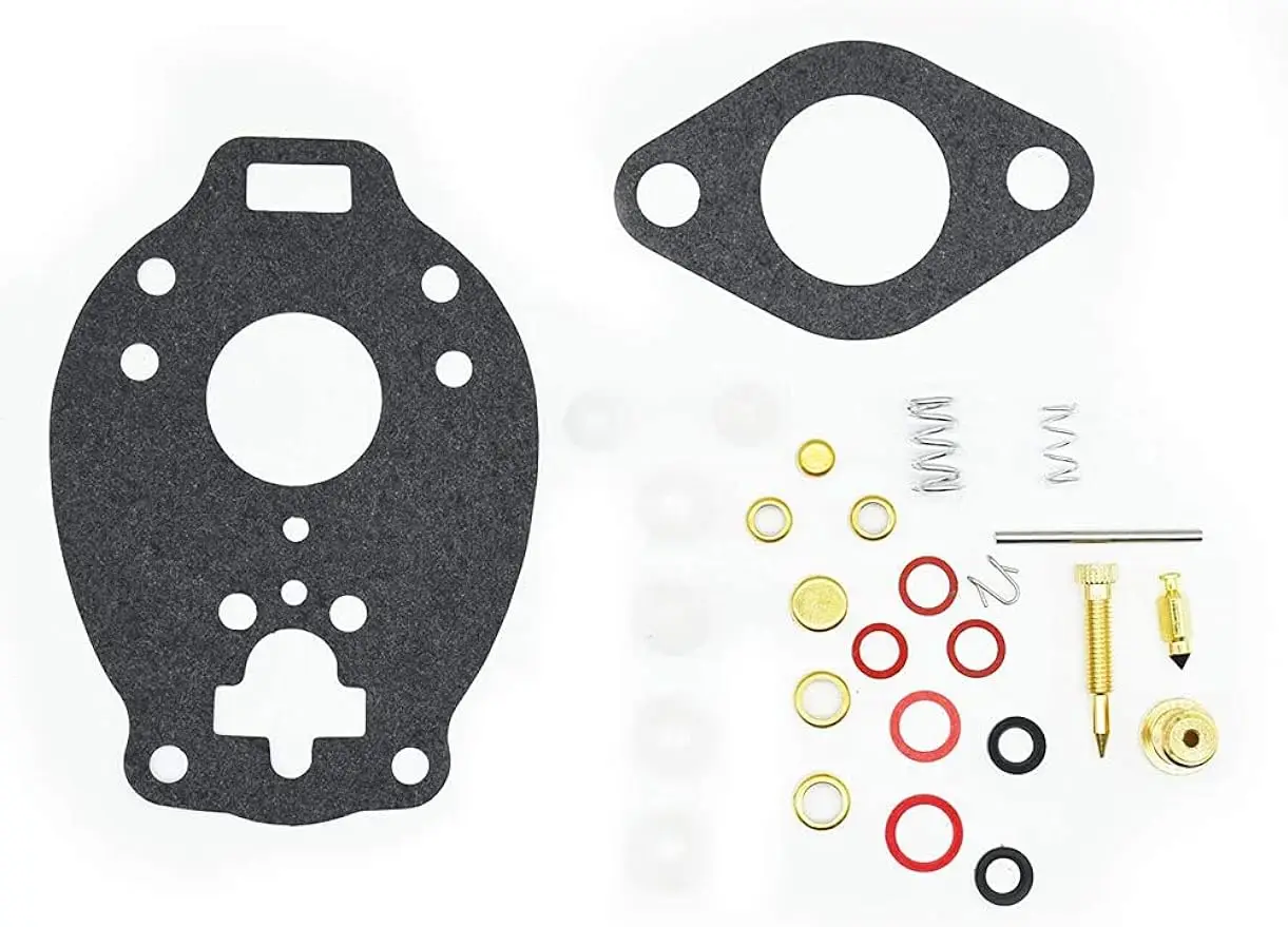 

Carburetor Carb Rebuild Kit for Marvel Schebler TSX Allis Farmall Ford 778-505 K7505