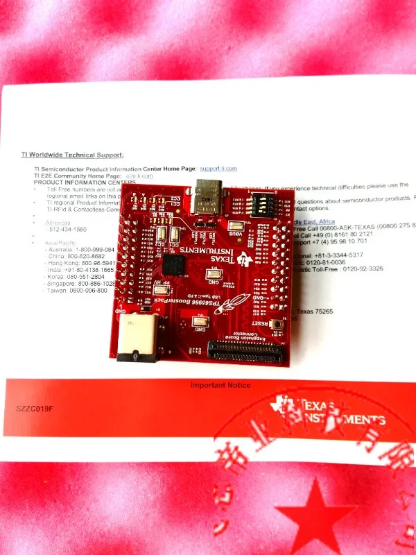 Module d'évaluation de la carte de développement, contrôleur USB Type-C et USB PD, TPS65986EVM, maintenant