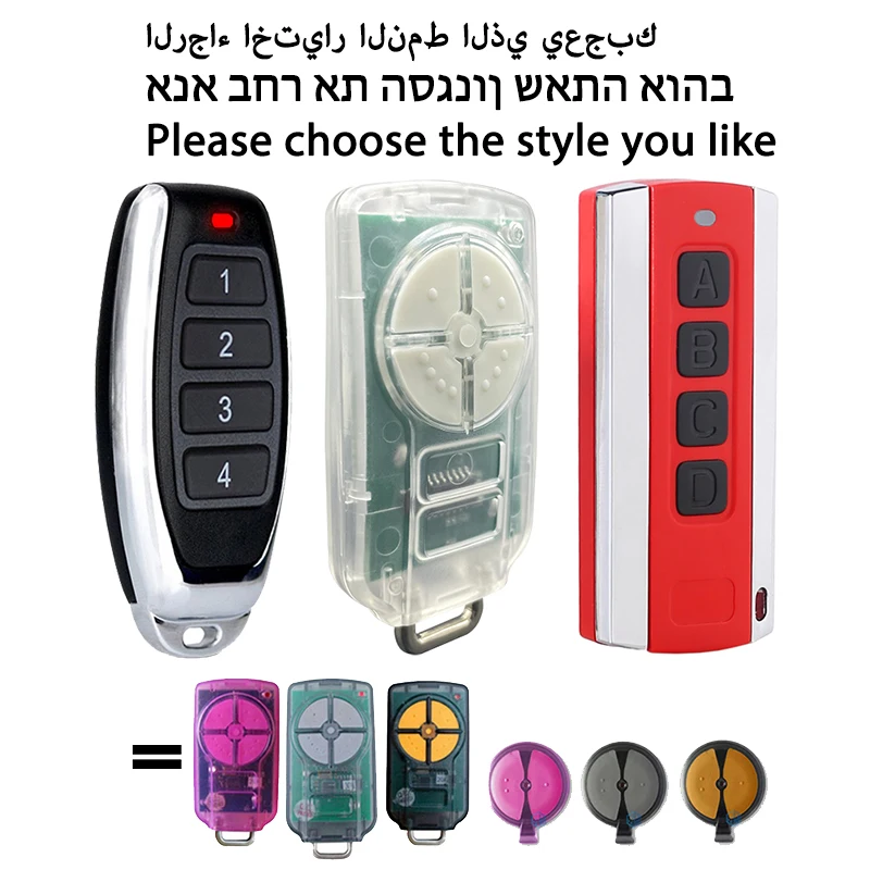 Télécommande de porte de Garage pour ATA PTX5 PTX-2V1 2V2 5V1 5V2, 433.92MHz, Code roulant, ouvre-porte, commande émetteur sans fil