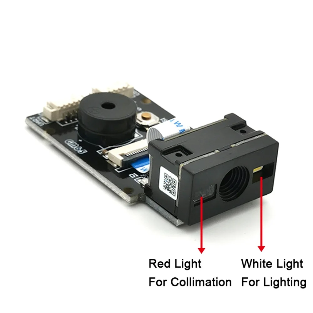 GM65 1D 2D Barcode Scanner USB UART PDF417 Bar Code Reader โมดูลรหัส QR สําหรับรถบัสซูเปอร์มาร์เก็ตโรงพยาบาล