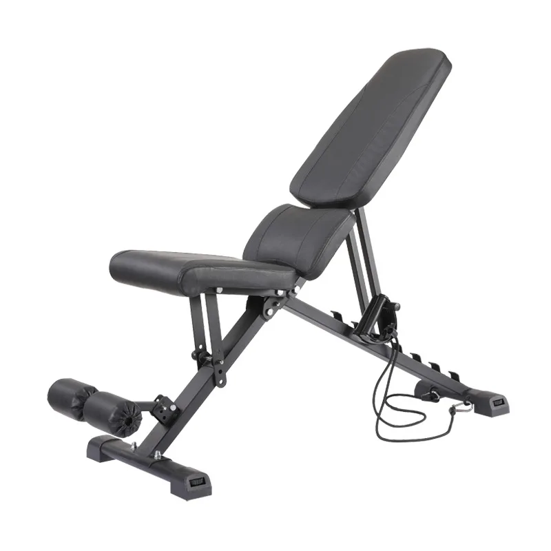 

Multifunctional metal home folding dumbbell bench push chair supine board trainer fitness equipment bench