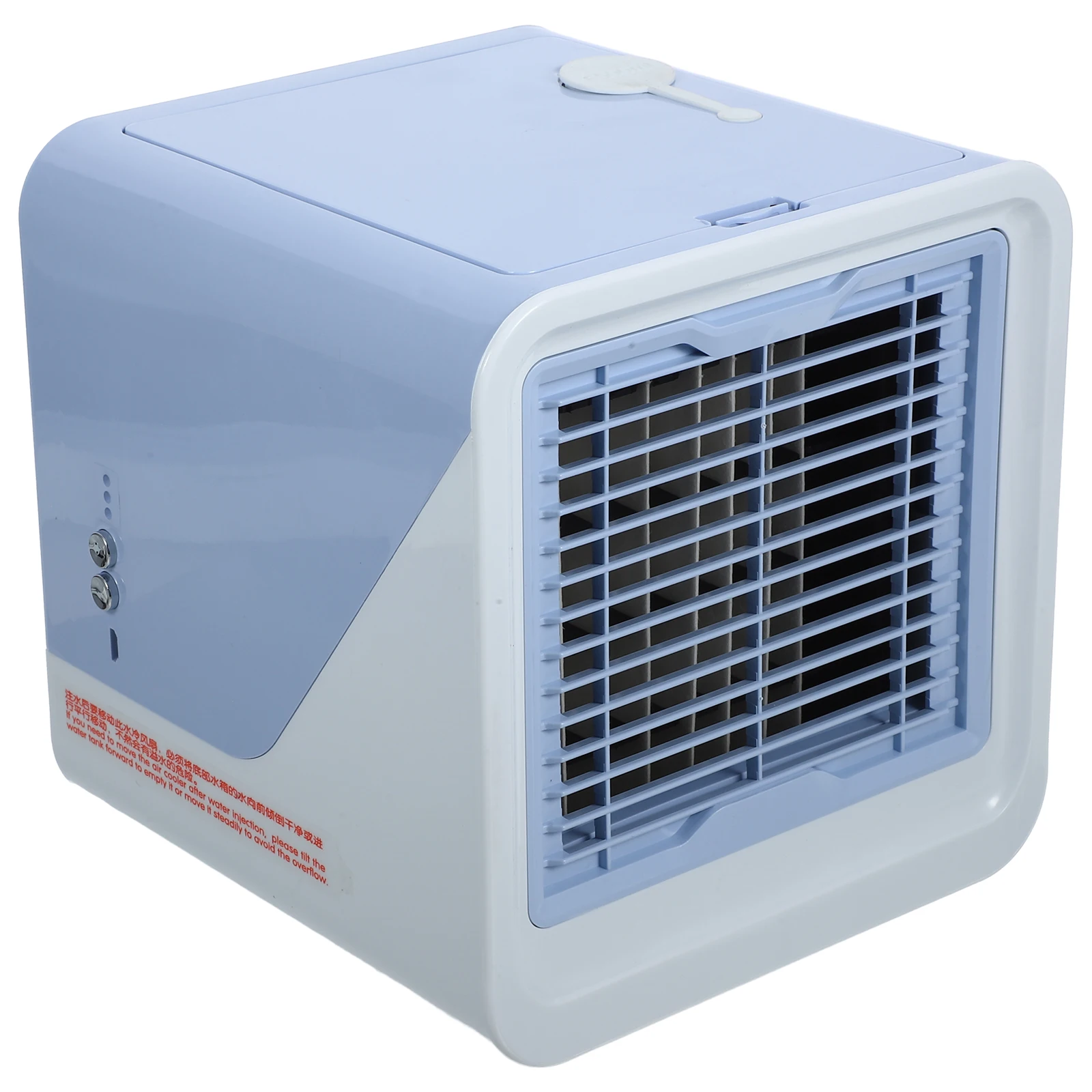 

Mini Cold Conditioner Small Desk AC Unit Cooling Table Electric Cooling Fan Fan Home Office Sky Blue Random