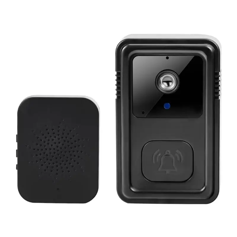 Wireless Wifi Doorbell Camera Video Two-Way Intercom Doorbell Smart Home Voice Change Doorbell Night Vision Camera-A57X