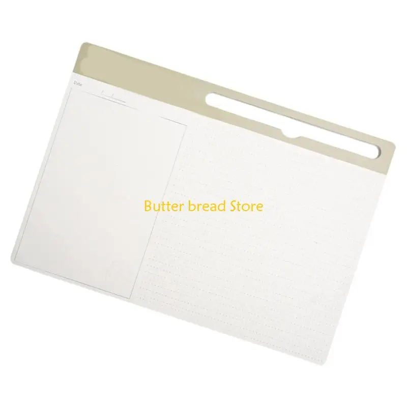 W89C Large Desktop Memo Pad 60 Sheets Letter Size Desktop Notebook for Student
