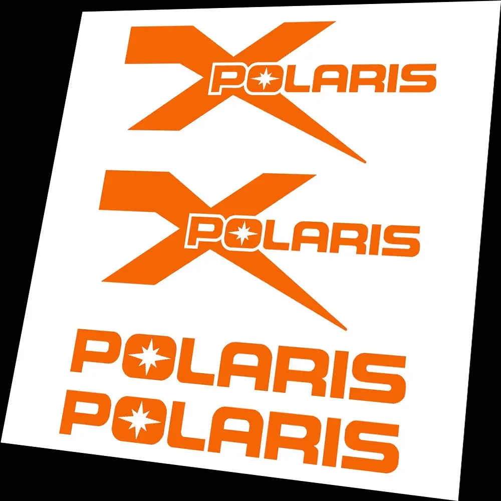 For Polaris Snowmobile ATV logo decal sticker seat side Quad jet - view 3