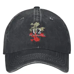 U2 Band Denim Baseball Cap Outdoor Sun Trucker Hat Spring Couple Women Streetwear Designer Baseball Caps