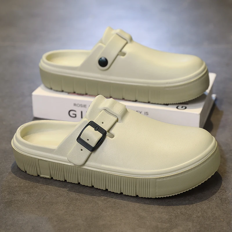 

YRZL Slippers for Women Men Surgical Shoes Anti-Slip Nurse Doctor EVA Waterproof Comfy Couple Slippers Hospital Footwear Sandals