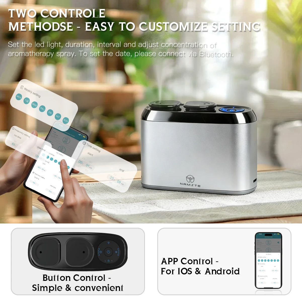 namste-diffuseur-d'aromes-a-double-buse-controle-bluetooth-desodorisant-intelligent-diffuseur-d'huiles-essentielles-aromatherapie-sans-eau-4000mah