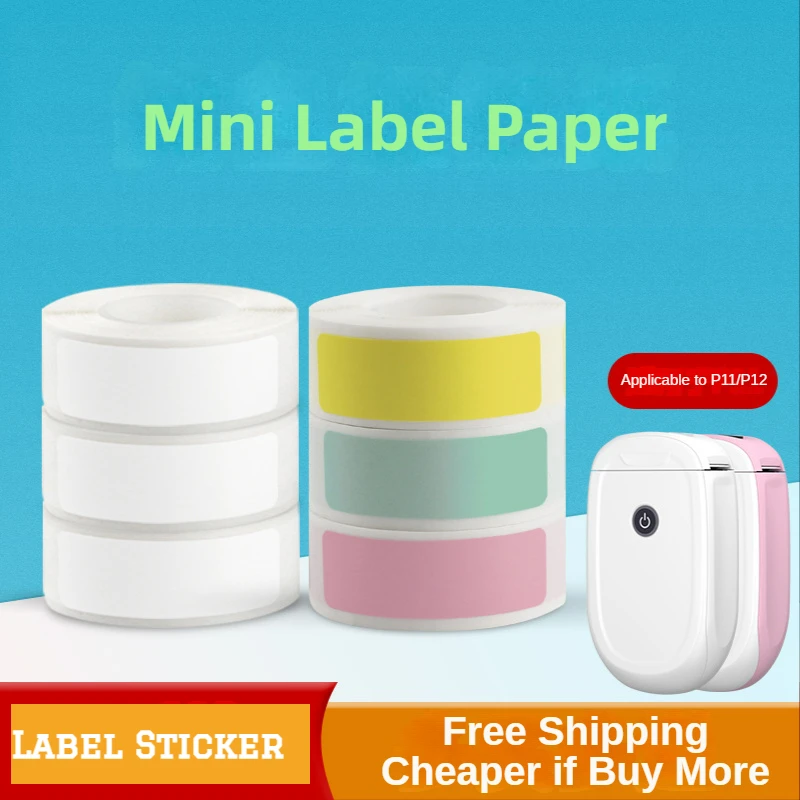 

Термоэтикетка Marklife для принтера P11 P12, самоклеящаяся, 12/14 мм