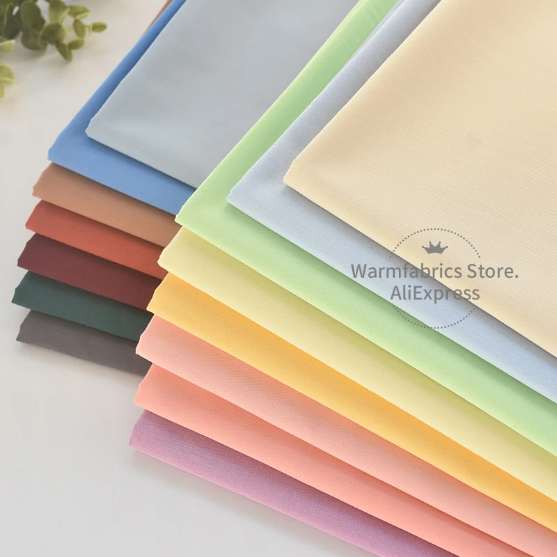 50 سنتيمتر/قطعة نسيج قطني طويل مغسول بواسطة ساحة نسيج القطن عادي للقميص