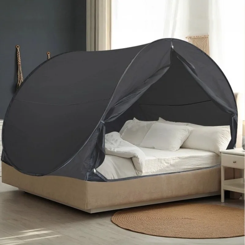 Indoor Lightweight Sunshade Tent Outdoor Single Windproof Comfortable Camping Tent Backpacking Sleeping Camping Equipment