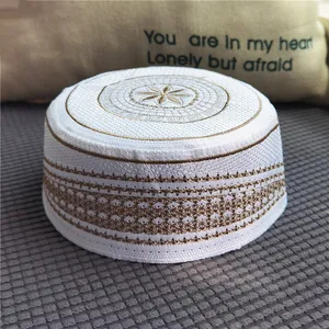 Prayer Hats Embroidered Cotton for Muslim men, Islamic scarf, Saudi Arabia clothing, new Muslim turban, Jewish scarf 12 Main Sales Hall Jewish - №11