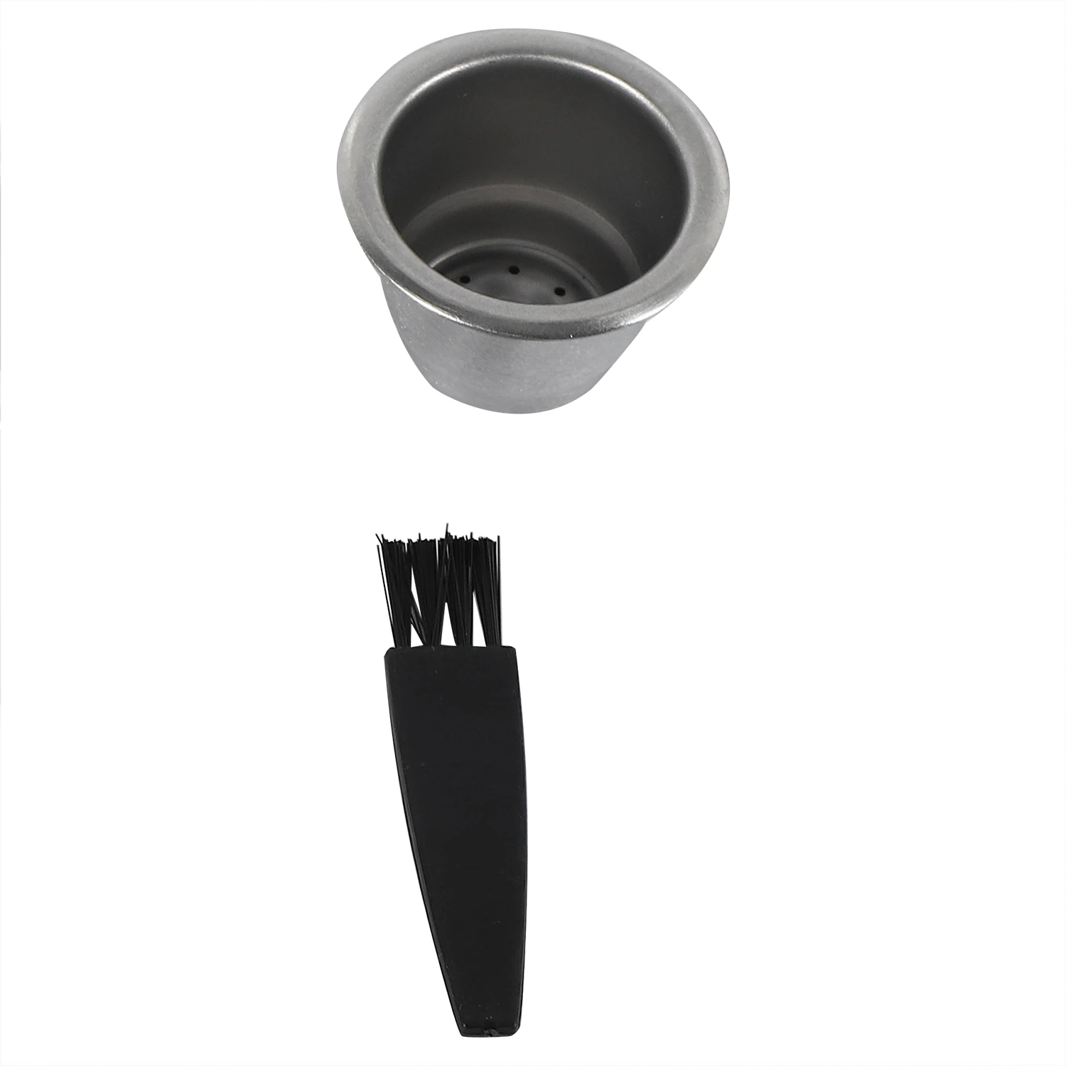 1 cialde 100 guarnizioni Capsule di caffè Nespresso riutilizzabili in acciaio inossidabile riutilizzabili per macchina Nespresso macchina per caffè Espresso tazza