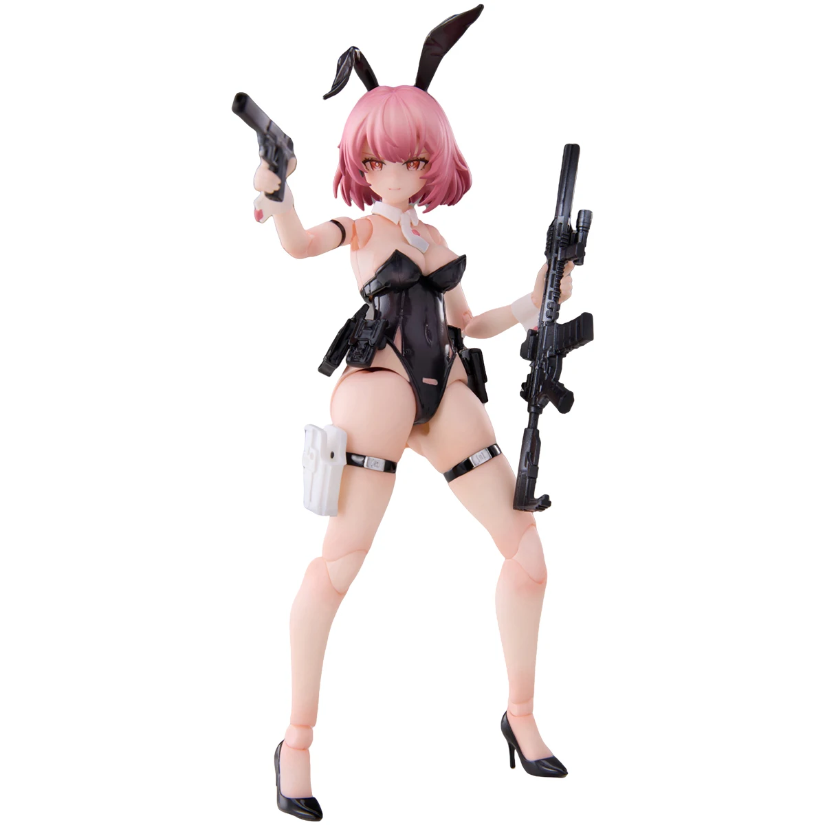 HIPLAY Sushing Rabbit Bunny Rapid Squad Force: Assault Trooper - BELKA 1/12 Échelle Anime Figurine