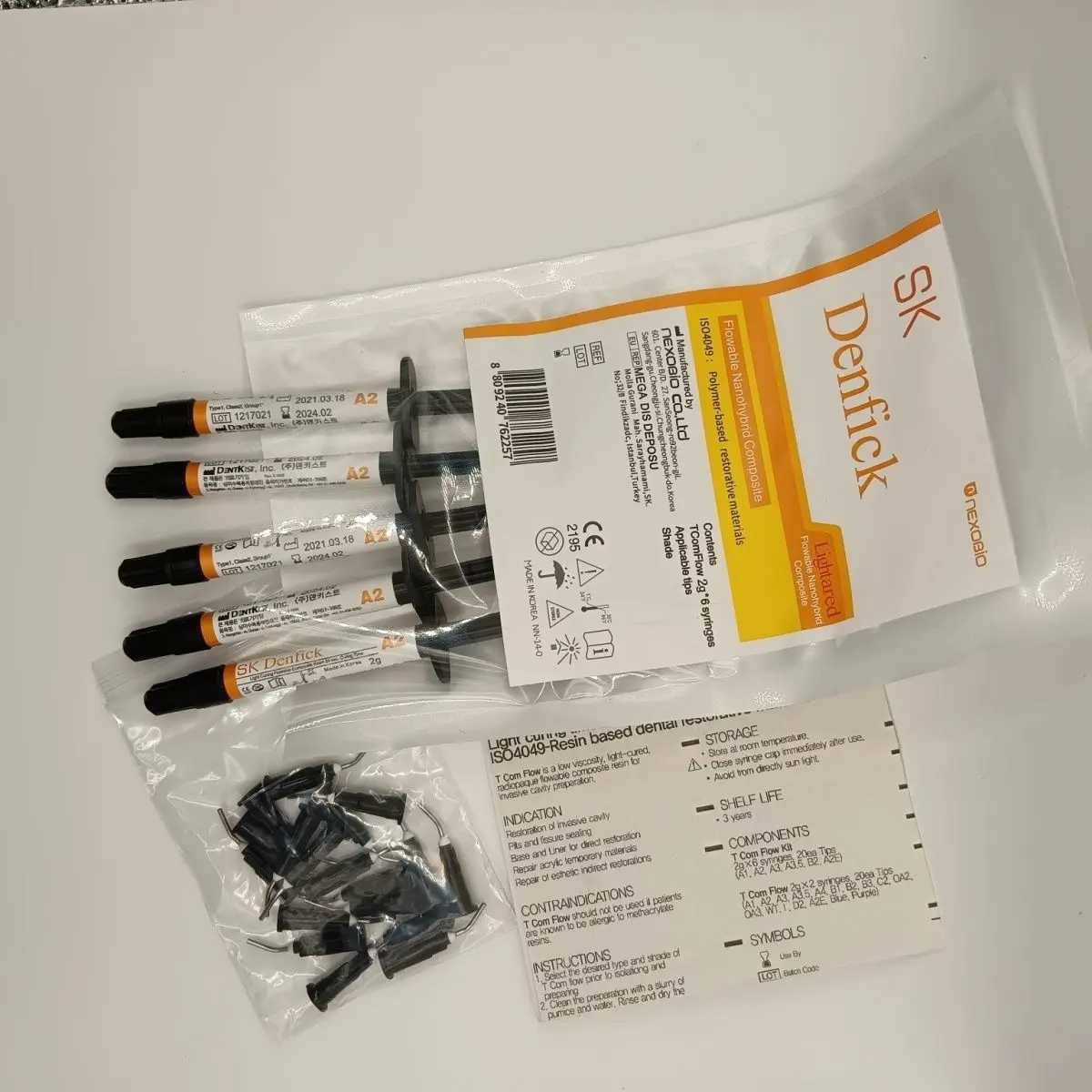 Dental Flow Resin Material Dental Restoration Photopolymerization Fluid Resin Ental Cavity Filling Fluid Resin Dental Materials