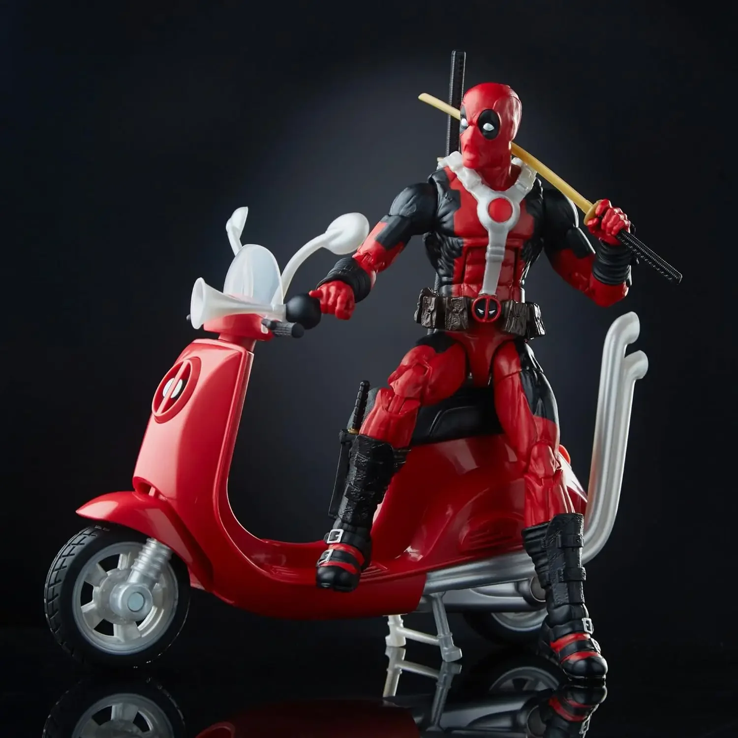 

Ultimate Deadpool Marvel Legends, экшн-фигурка, автомобиль, мертвый бассейн с корпусом, скутер, диванный мотоцикл, детский рождественский сюрприз, подарочная игрушка