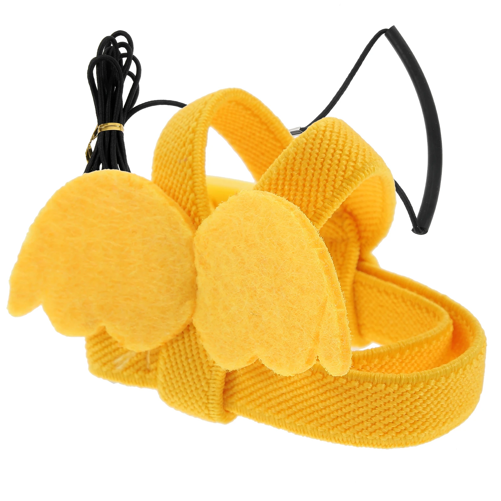 

Parrot Rope Bird Harness Portable Leash Outdoor Traction Comfortable Yellow Long Tail Small Parrot Supplies Lightweight