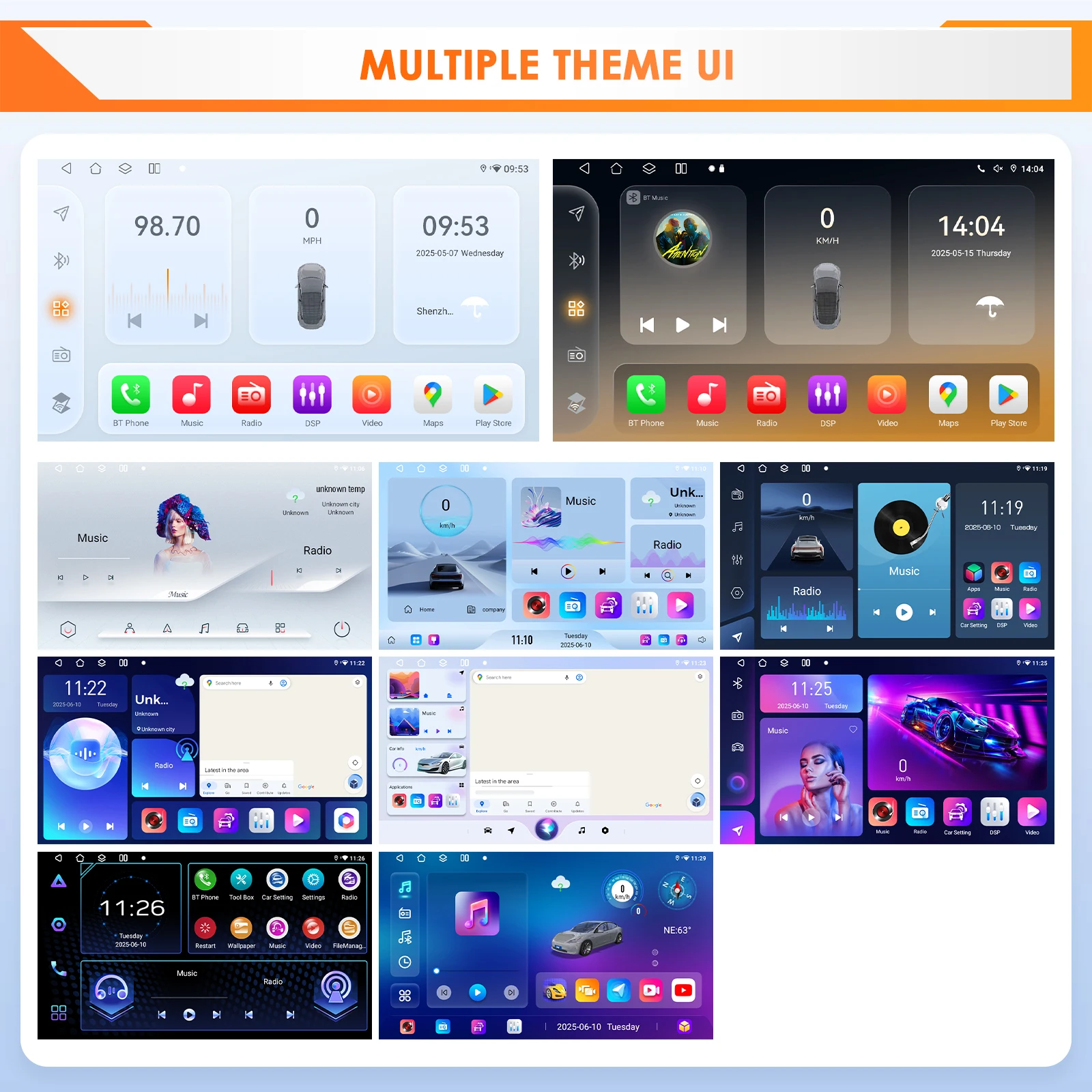 Carplay 4G 2Din Android 14 Car Radio for Mitsubishi Mirage 2012-2023 Space Star for Dodge Attitude Multimedia Video Player GPS
