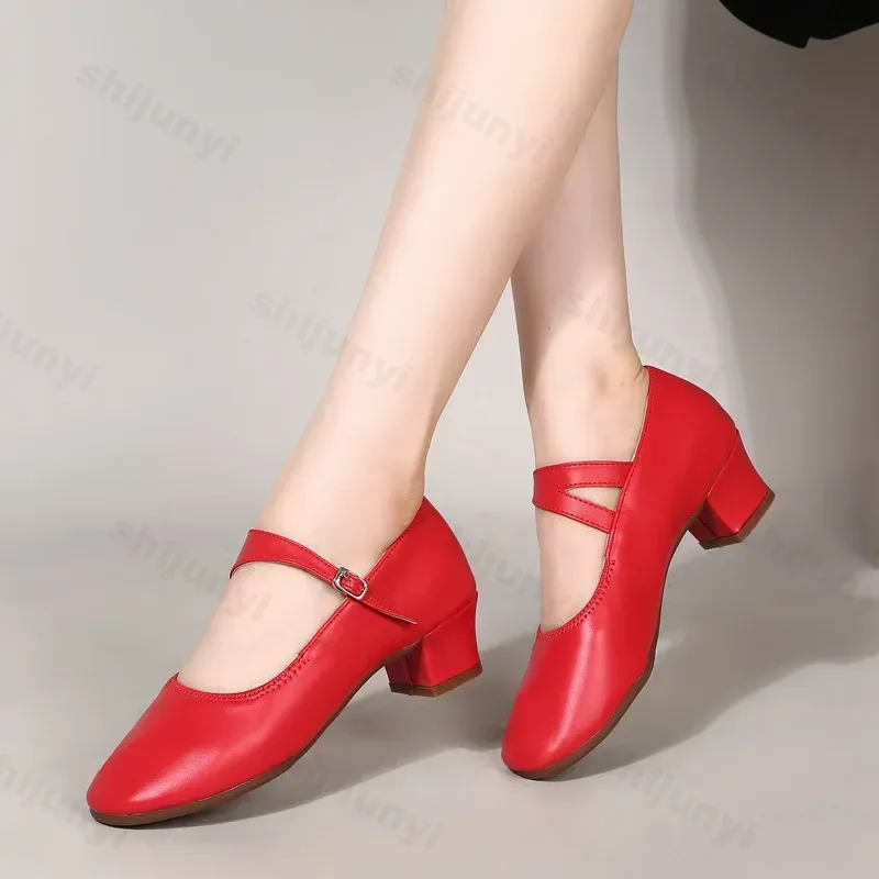 Sweet Girls Mary Jane Pumps Shoes for Women 2025 New Round Toe Ankle Warp Gold Sliver High Heels Woman Dress Shoes Plus Size 42