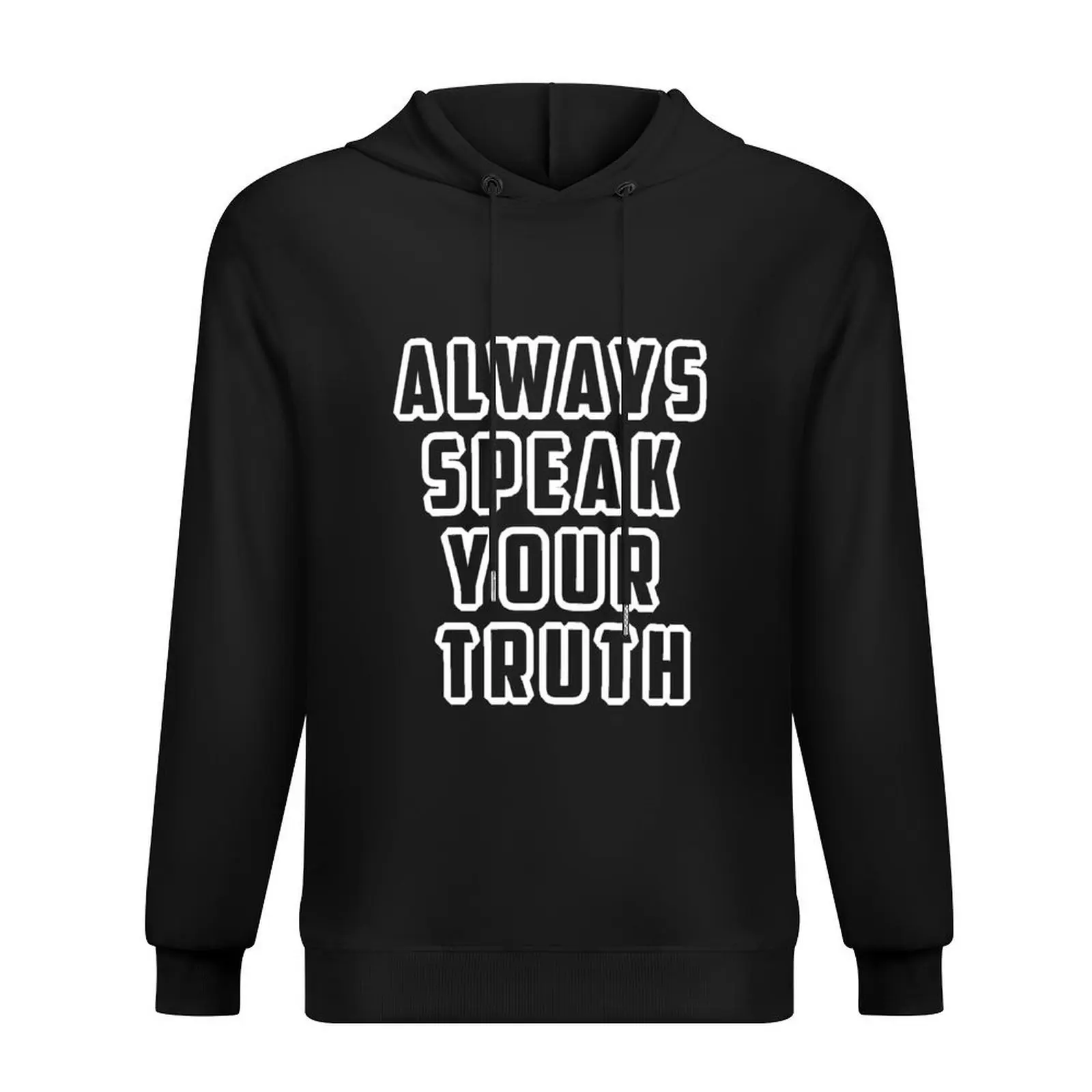 

ALWAYS SPEAK YOUR TRUTH Hoodie fashion men men's clothes men's sweat-shirt set korean style clothes tracksuits