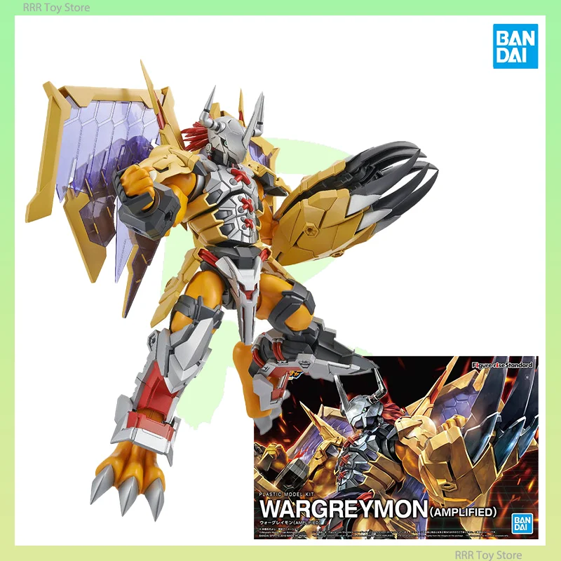 

Original Bandai FIGURE-RISE War Greymon Assembley Model Kit Anime Digimon Action Figures Statue Doll Figurine Toys Kids Gfits