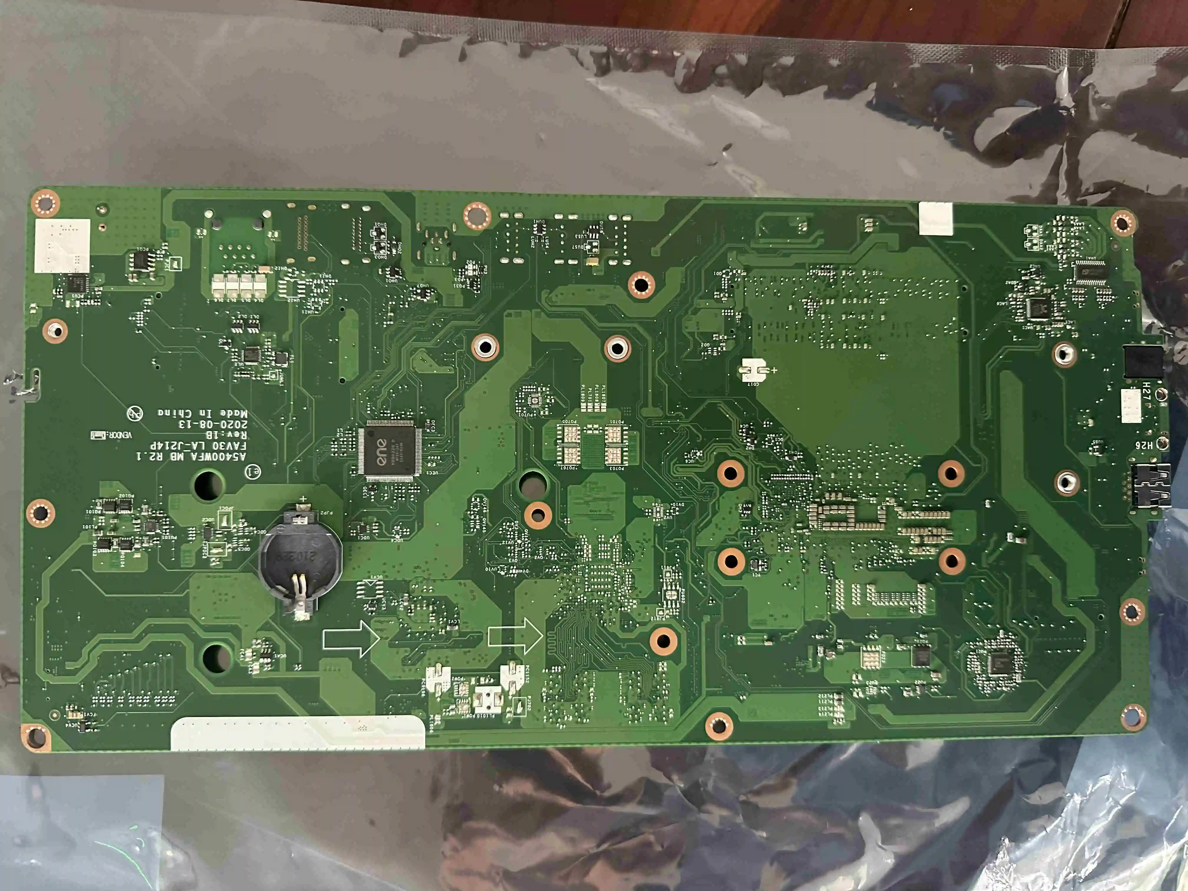 Pour Asus Zen AIO 22 A5200WFA A5400WFA A5400WFP I3-10110U i5-10210U I7-10510U MX330 2GB GPU carte mère LA-J214P