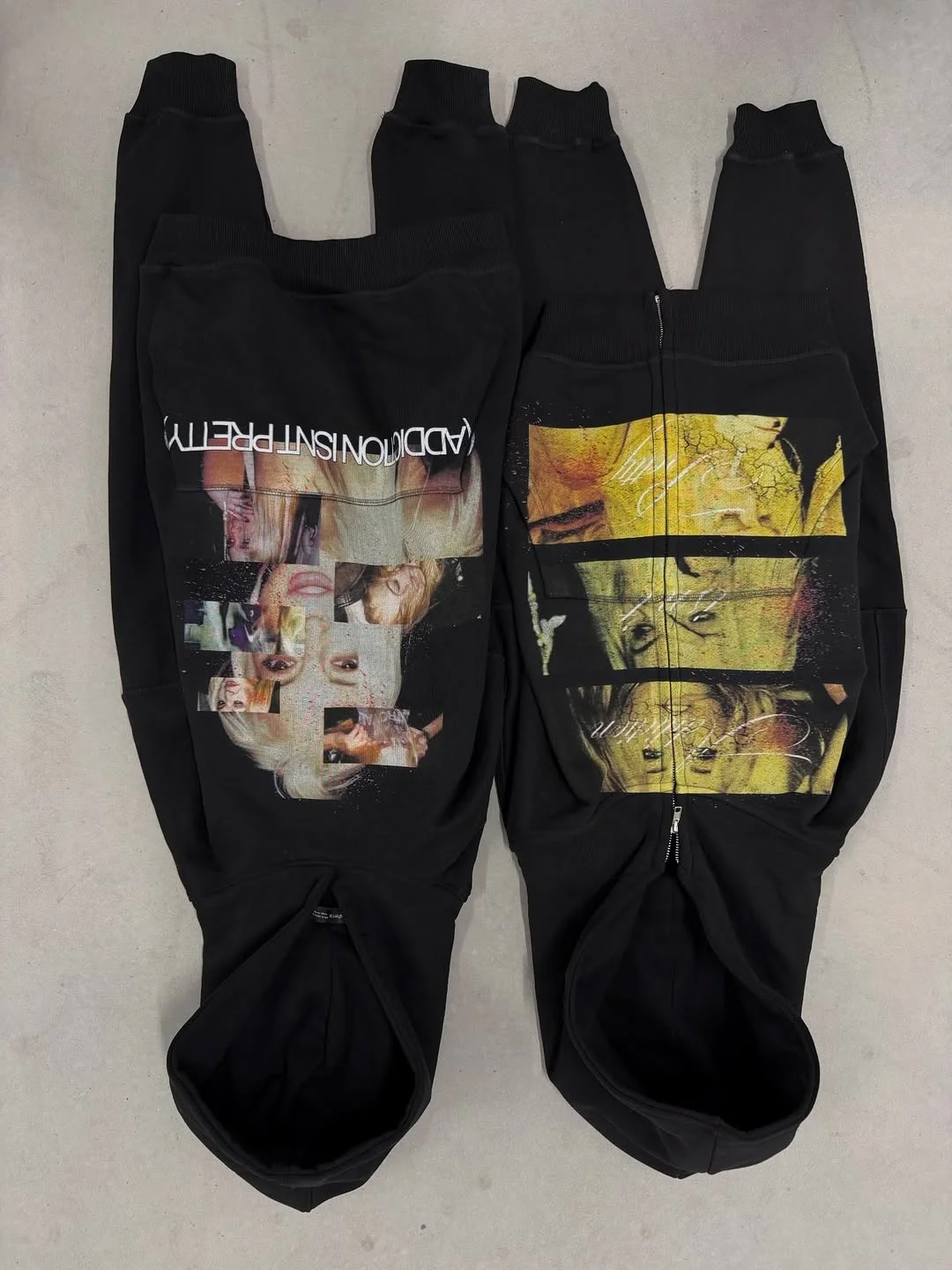 Молодежная мужская одежда Городская верхняя одежда Свободный крой с принтом Модные мужские крутые толстовки на молнии Черные повседневные уличные пуловеры Swag