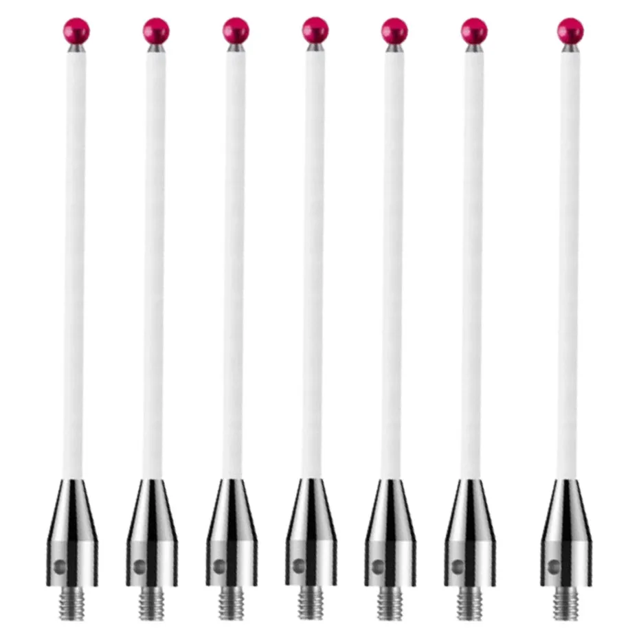 

Станок с ЧПУ Зонд с резьбой Ruby M4 Измерительный стержень из углеродного волокна Керамический измерительный зонд Три координатных зонда Renishaw