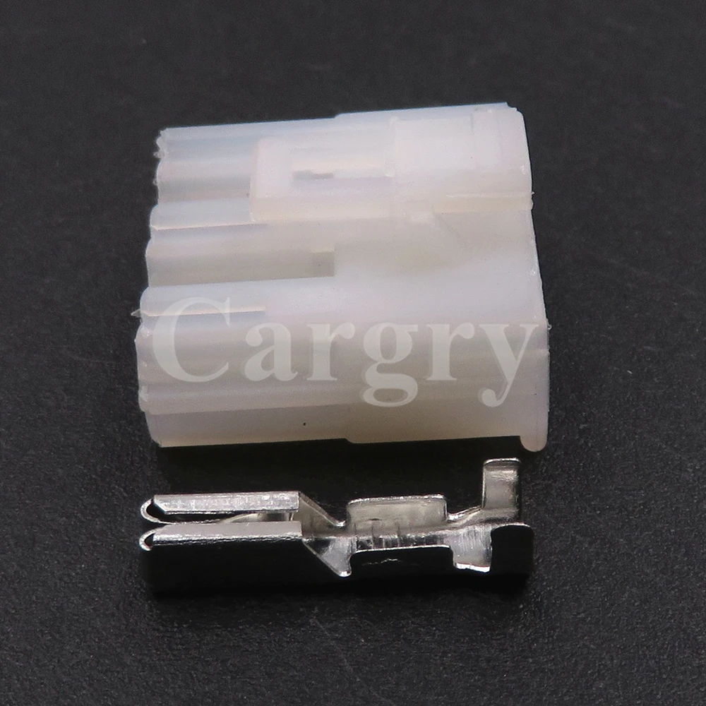 1 Set 3P Automobile Wiring Terminal Socket AC Assembly Car Large Power Plastic Housing Cable Harness Connectors - Image 3